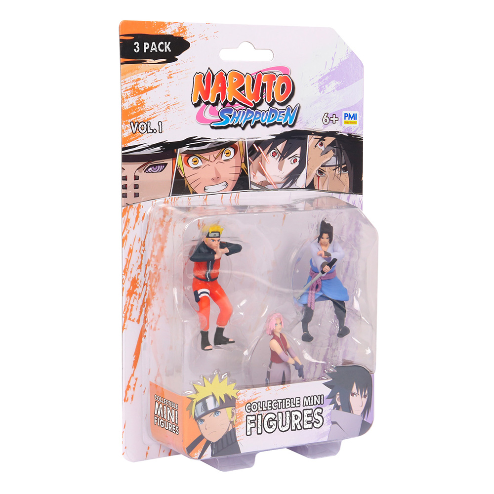 Image Naruto Shippuden Collectible Figures (7 cm) -  3 Pack Blister